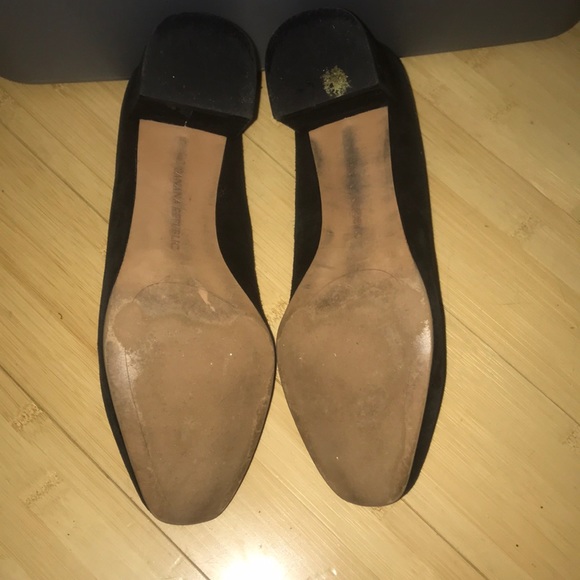 Black Suade Heels - Picture 3 of 3